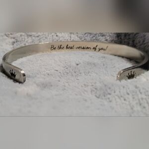 Inspirational "Be The Best Version of You" Bracelet